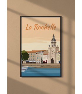 Affiche ville La Rochelle 2
