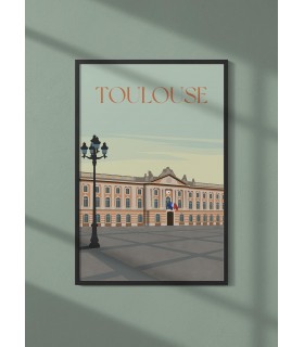 Poster ville Toulouse 2