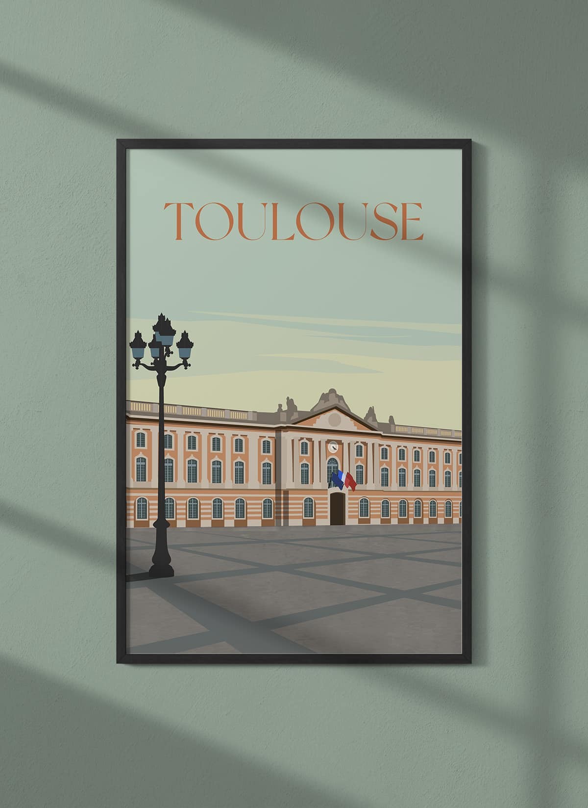 Poster ville Toulouse 2