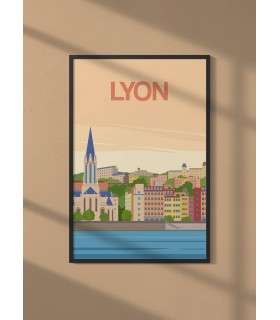 Affiche ville de Lyon 2