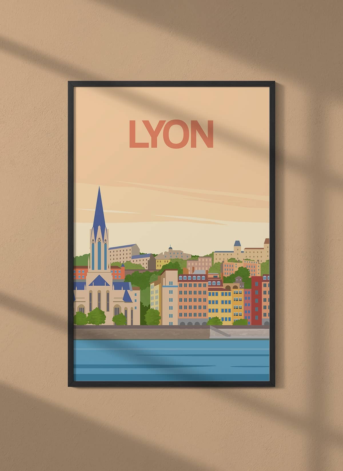 Affiche ville de Lyon 2