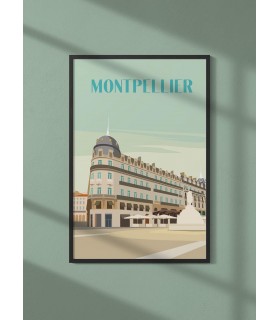 Poster ville Montpellier 2