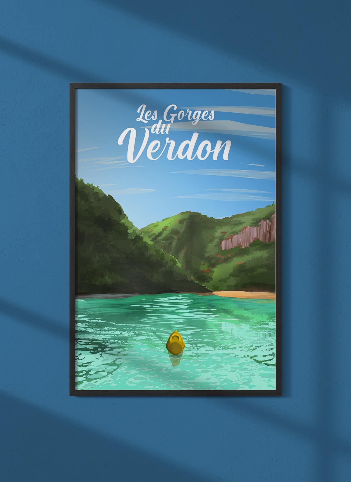 Affiche Les Gorges du Verdon