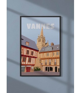 Affiche ville Vannes