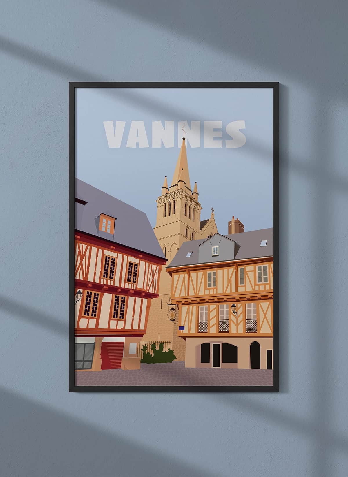 Affiche ville Vannes
