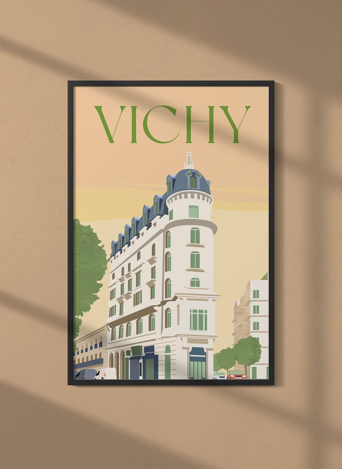 Affiche ville Vichy