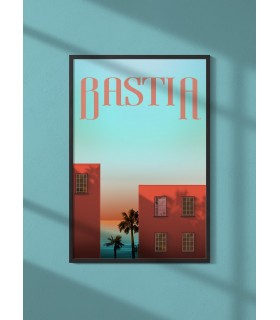 Affiche ville Bastia