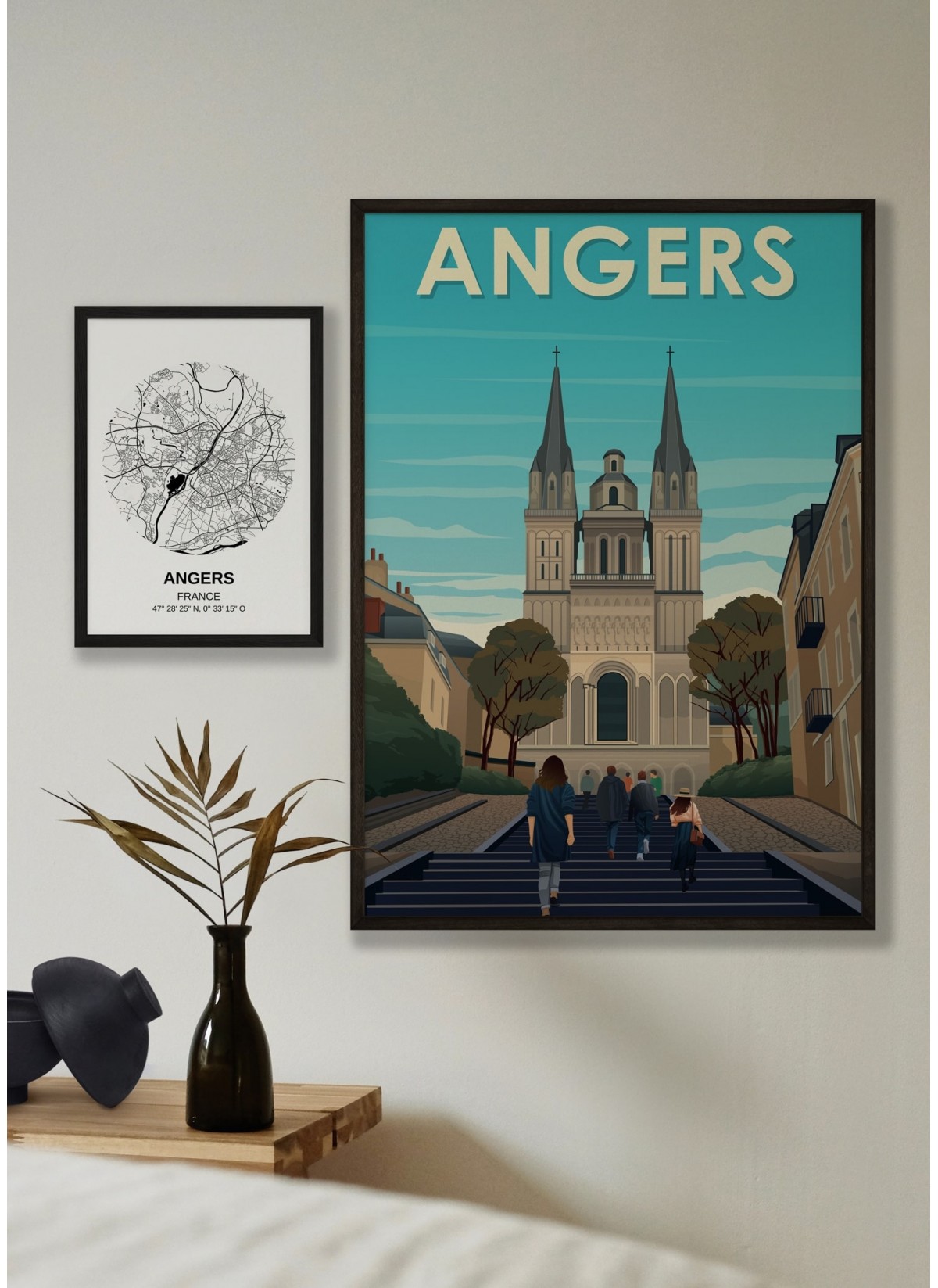 Affiche ville Angers 3