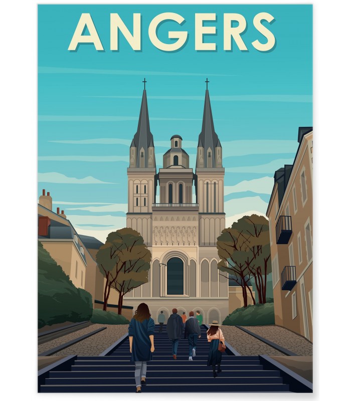 Affiche ville Angers 3