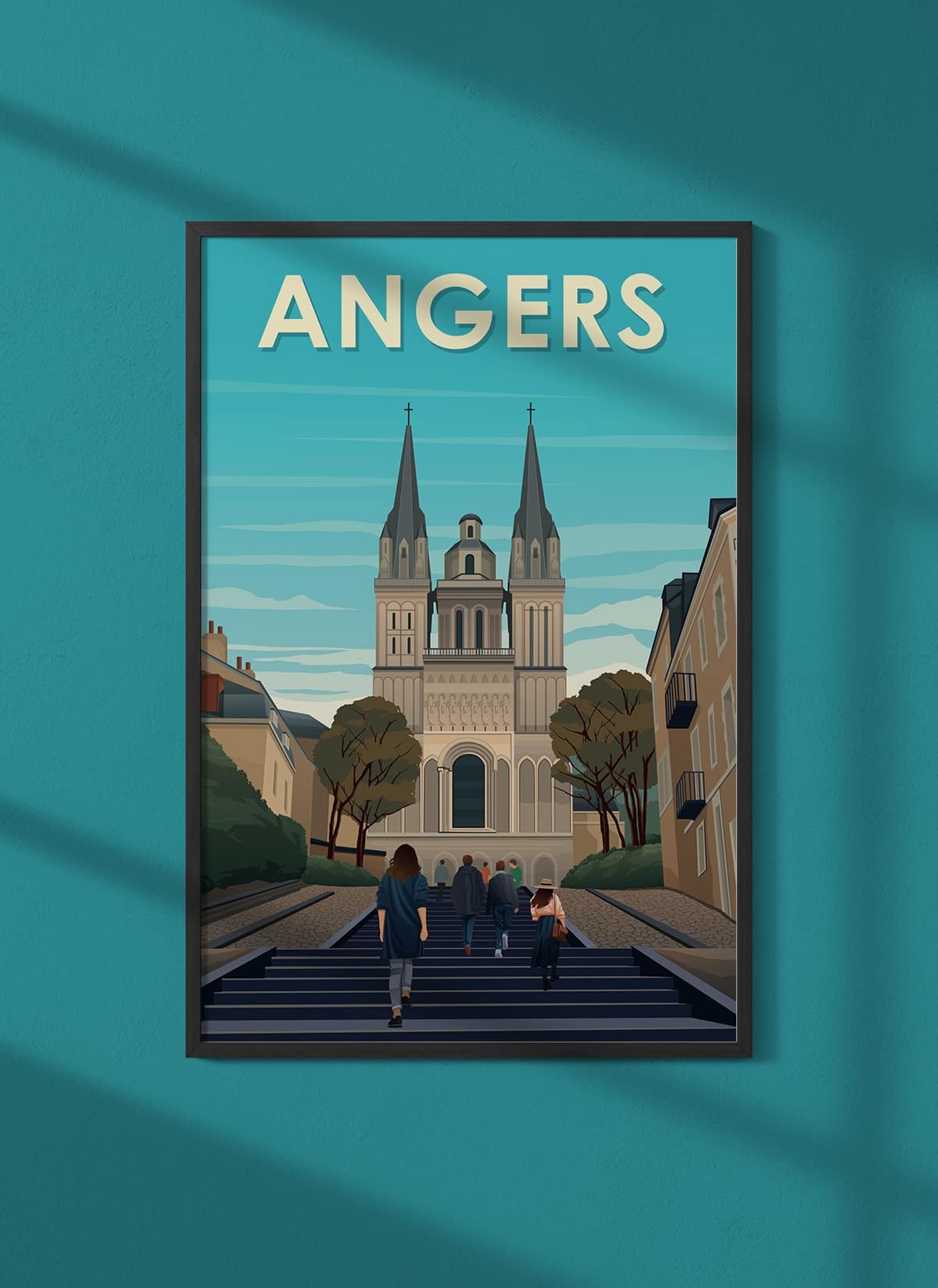 Affiche ville Angers 3