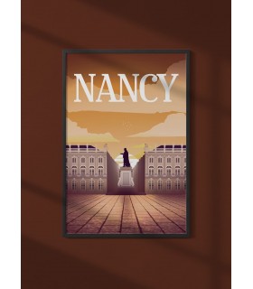 Affiche ville Nancy
