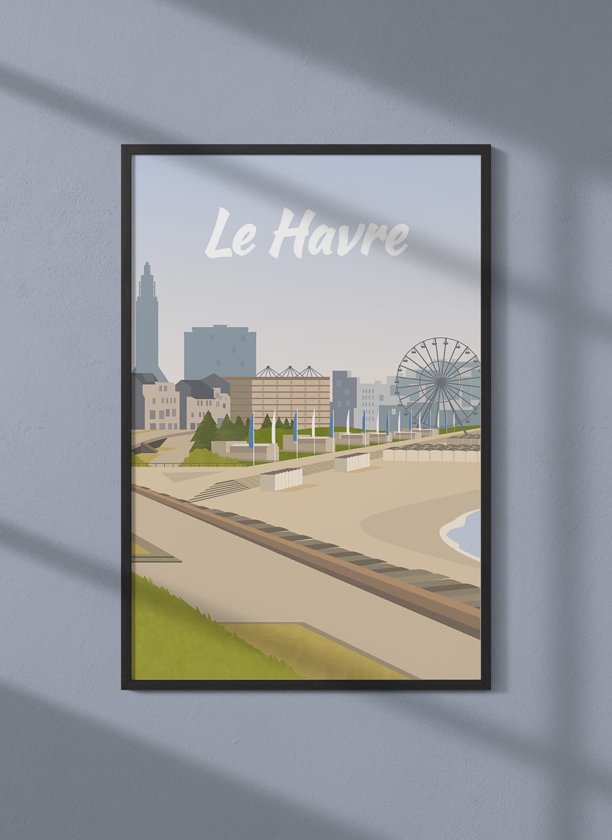 Affiche ville Le Havre