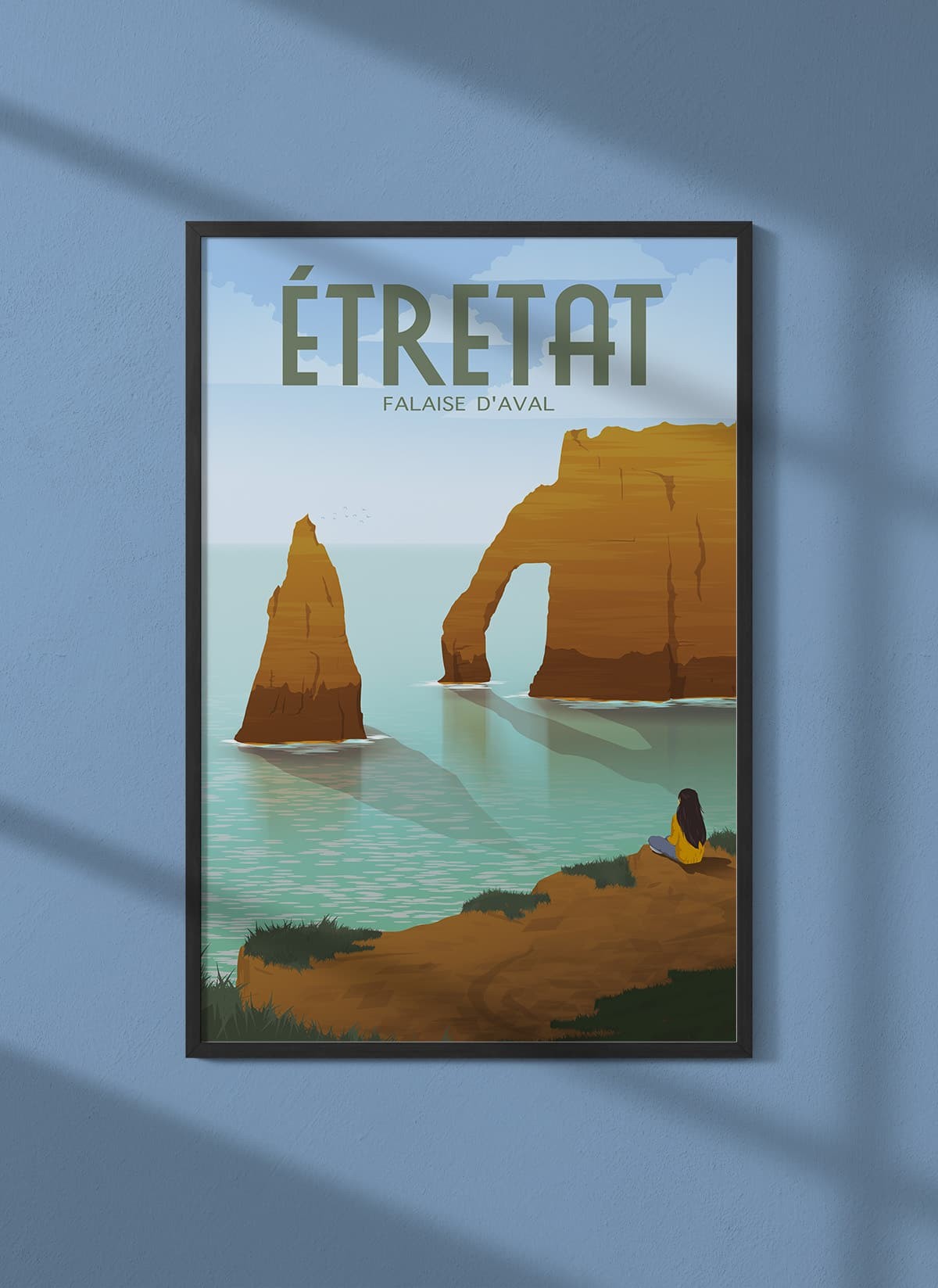 Affiche Étretat
