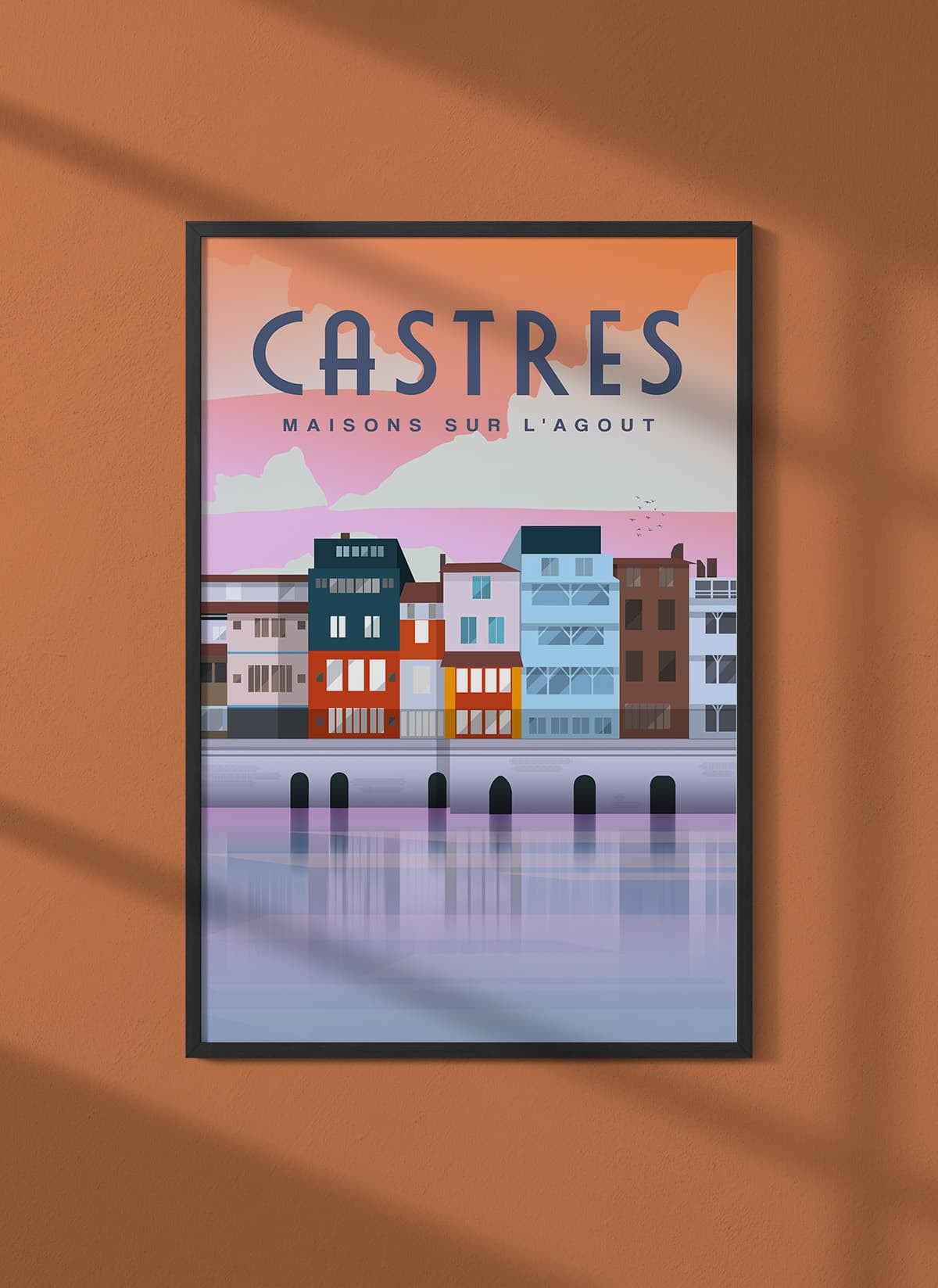 Affiche ville Castres