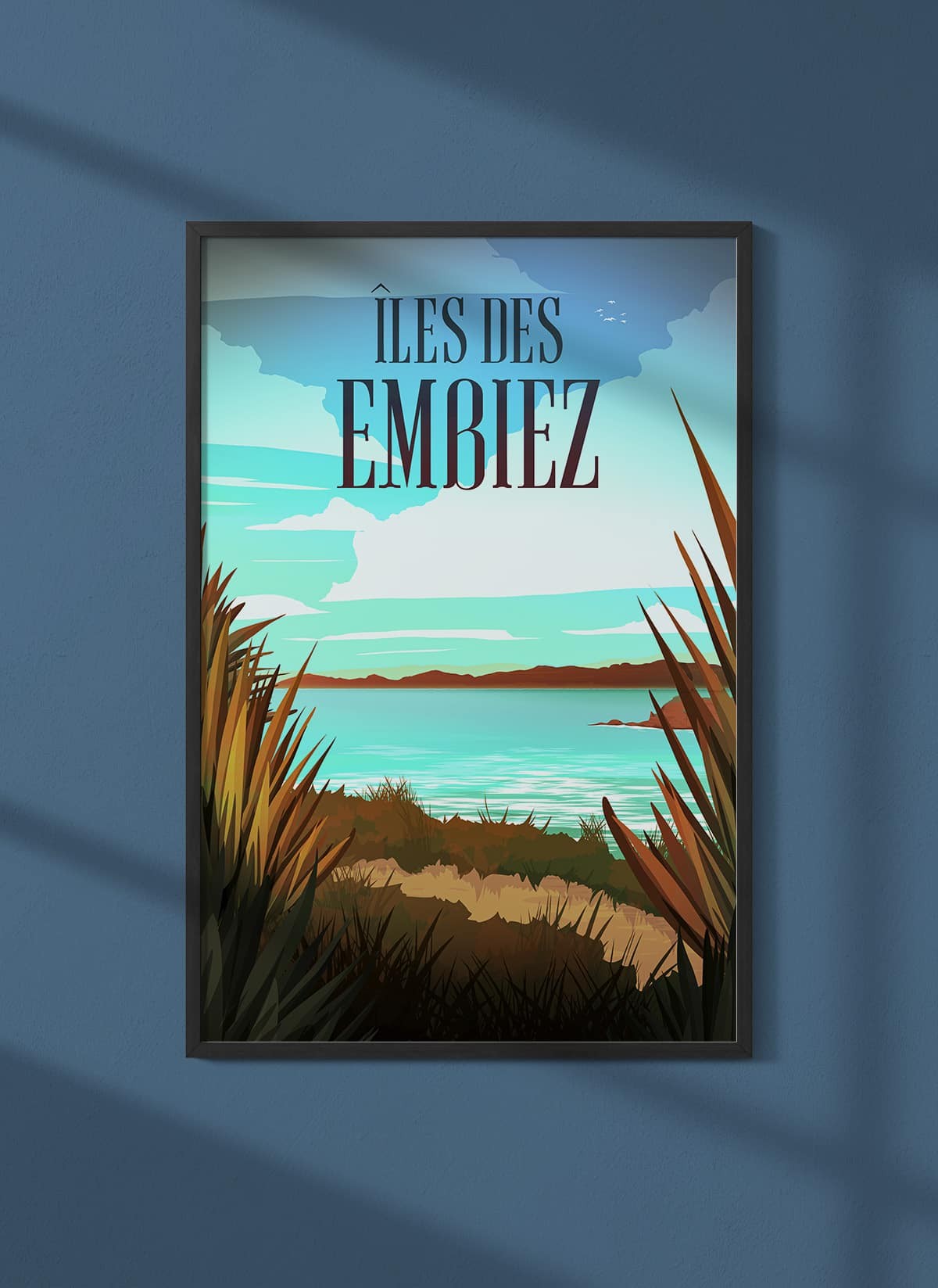 Affiche Îles des Embiez