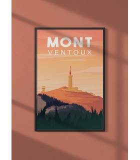 Affiche Mont Ventoux
