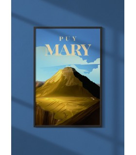 Affiche ville Puy Mary