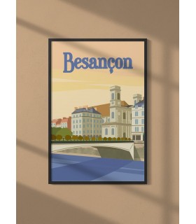 Affiche ville Besançon