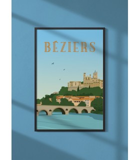 Affiche ville Béziers
