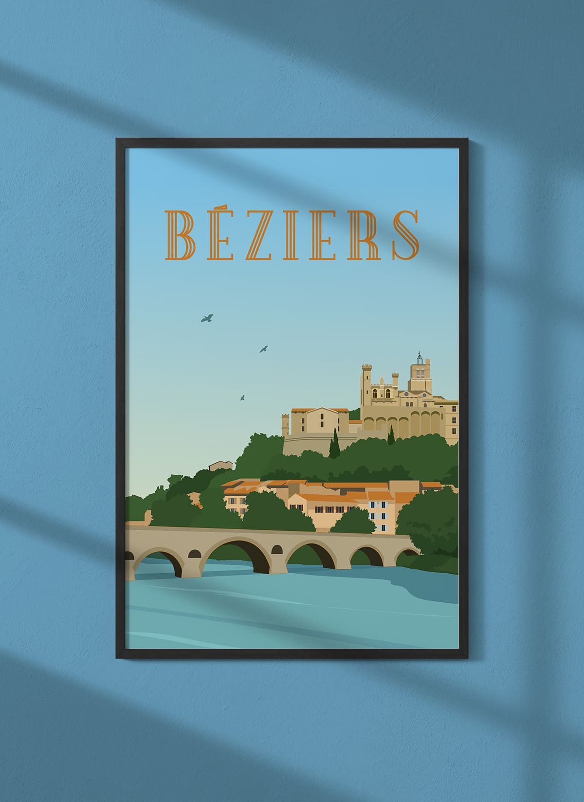 Affiche ville Béziers