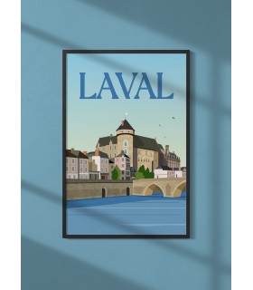 Affiche ville Laval