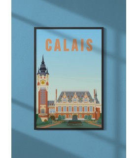 Affiche ville Calais