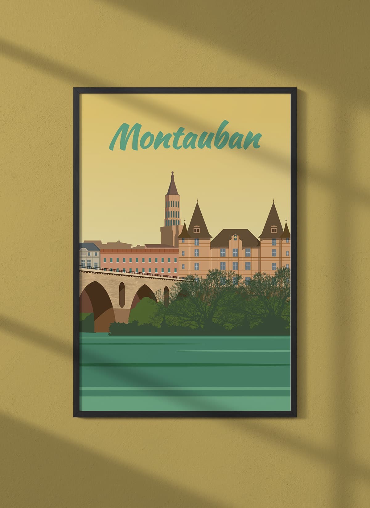 Affiche ville Montauban