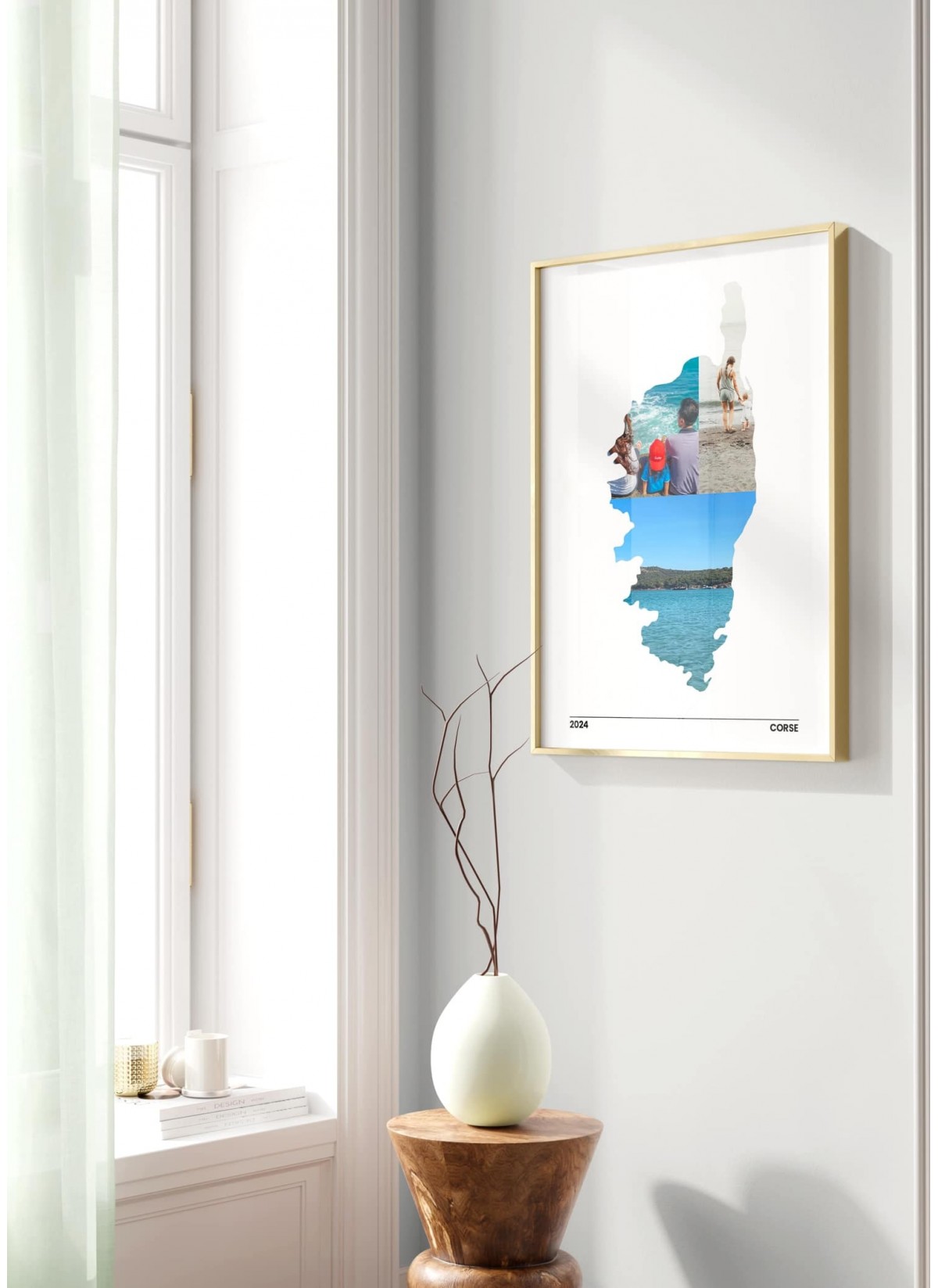 Poster photo personnalisé Corse - L'AFFICHERIE