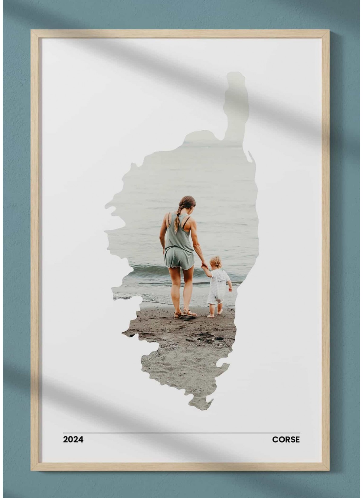 Poster photo personnalisé Corse - L'AFFICHERIE