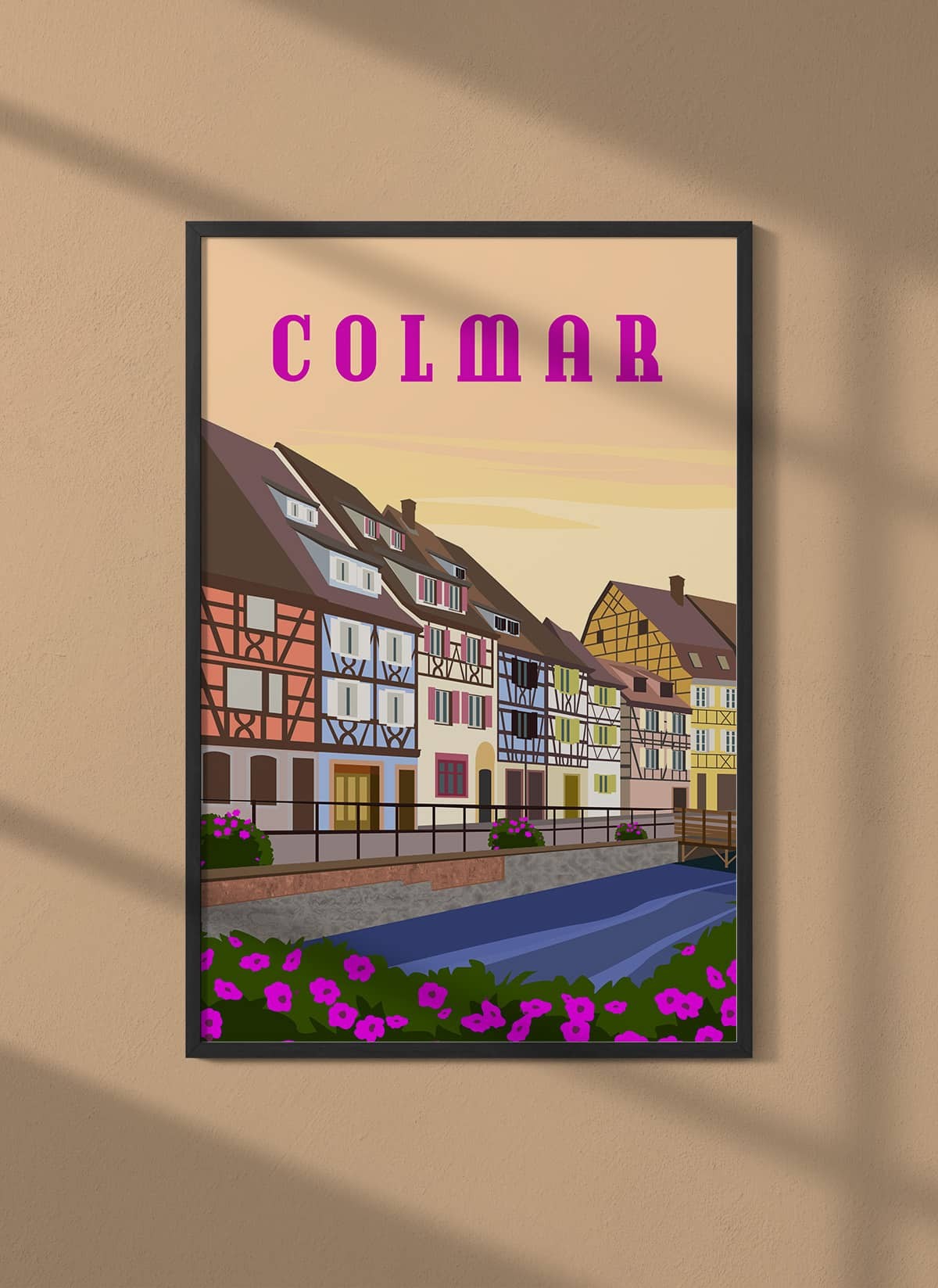 Affiche ville Colmar