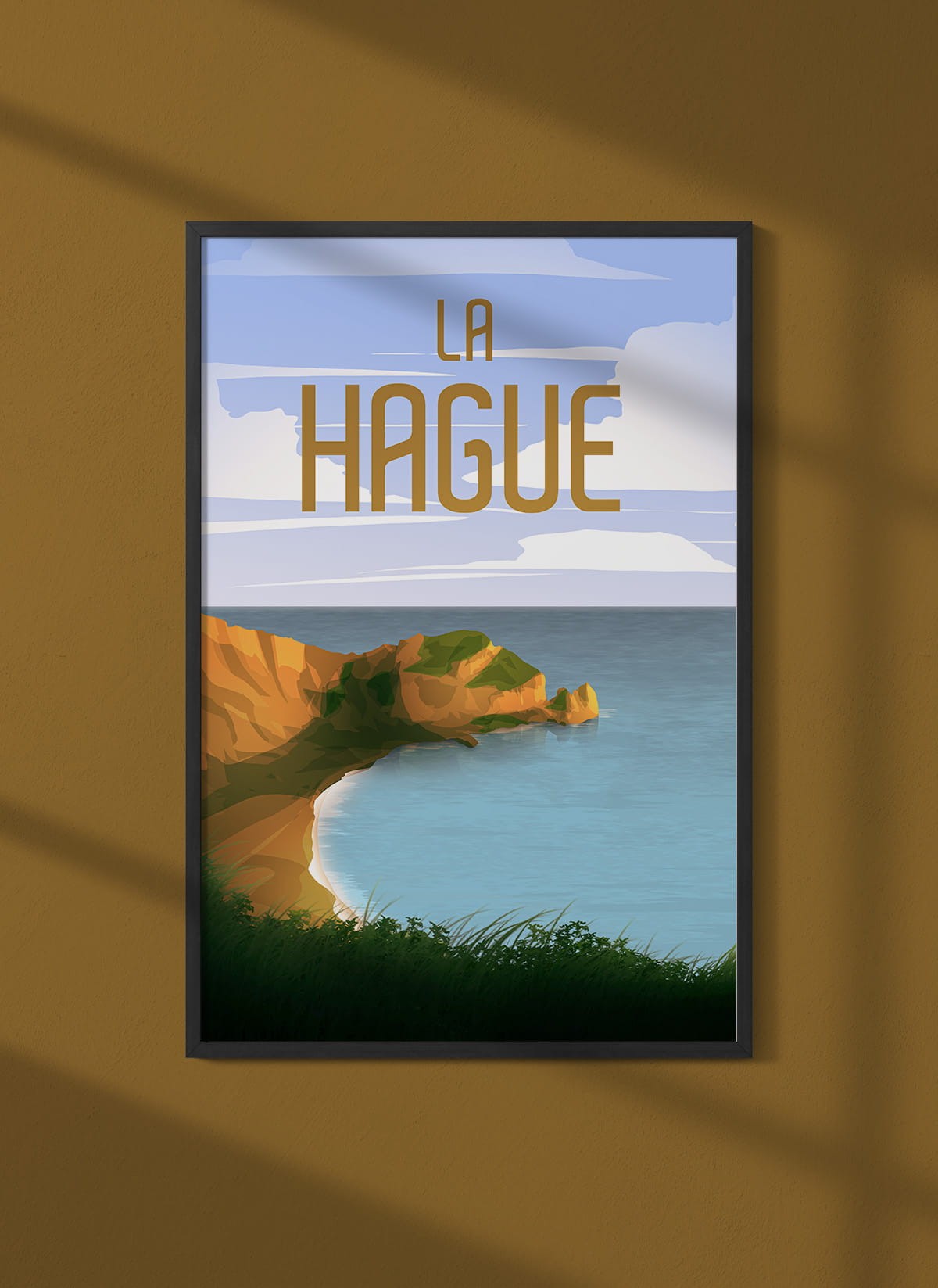 Affiche ville La Hague