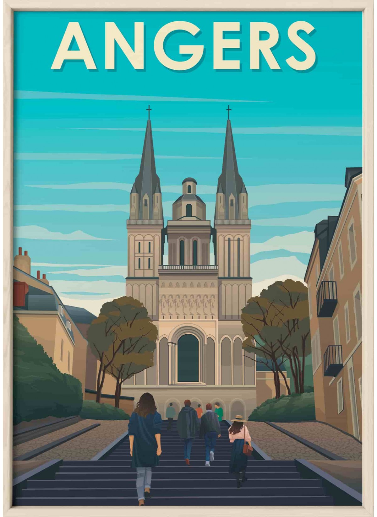Affiche ville Angers 3