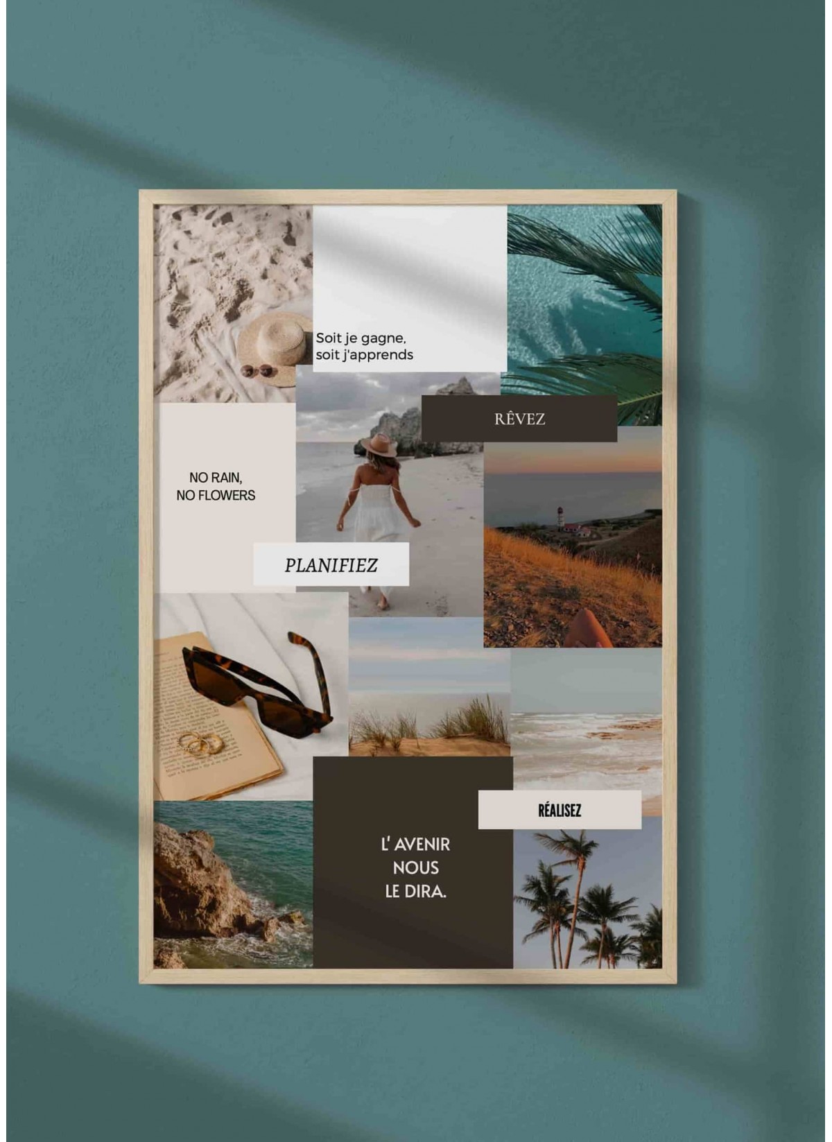 Affiche Personnalisée Vision Board - Créez et Visualisez Vos Objectifs
