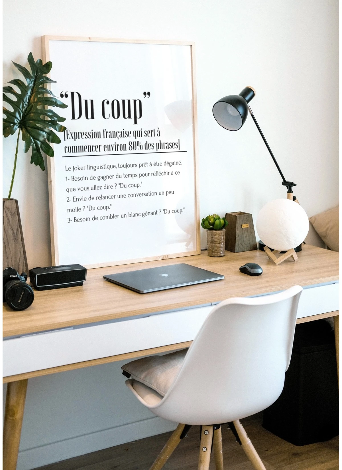 Affiche Définition "Du coup"