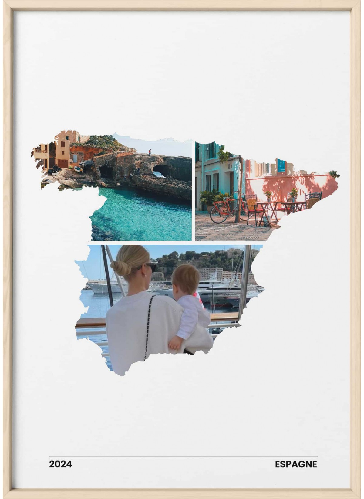 Poster photo personnalisé Espagne - L'AFFICHERIE