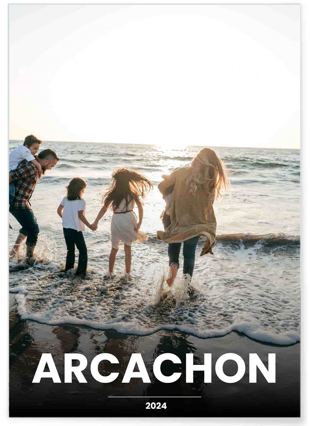 Affiche photo(s) à Personnaliser : souvenirs de vacances