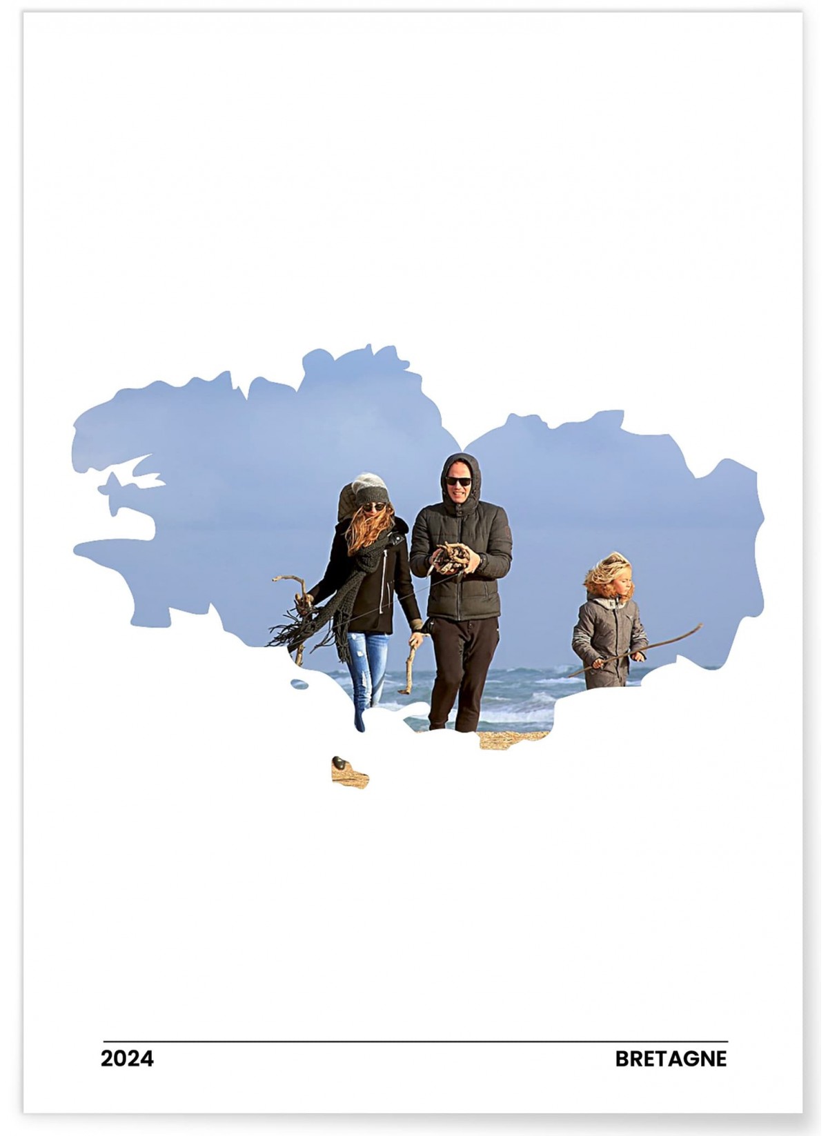 Poster photo personnalisé Bretagne - L'AFFICHERIE