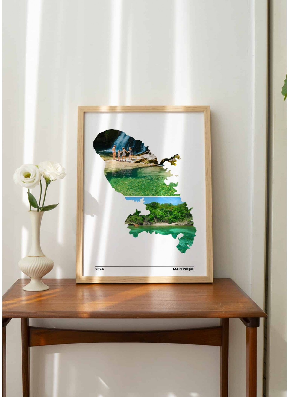 Affiche Personnalisée :  Souvenir de Martinique - L'AFFICHERIE