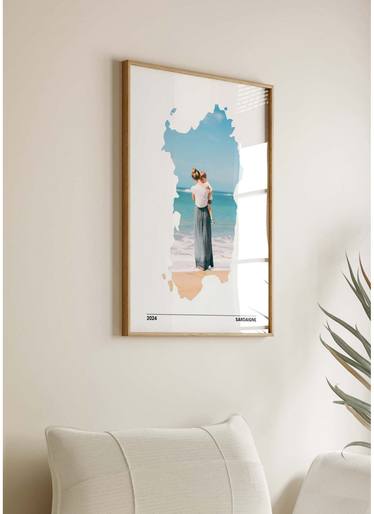 Affiche Personnalisée : Vacances en Sardaigne - L'AFFICHERIE