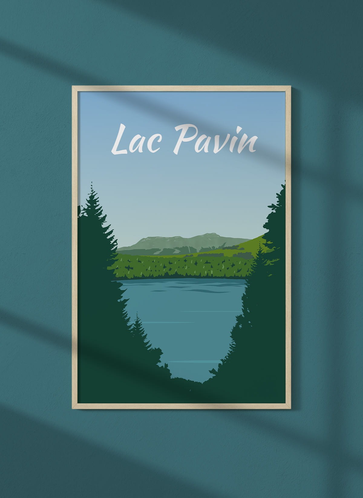 Affiche Lac Pavin