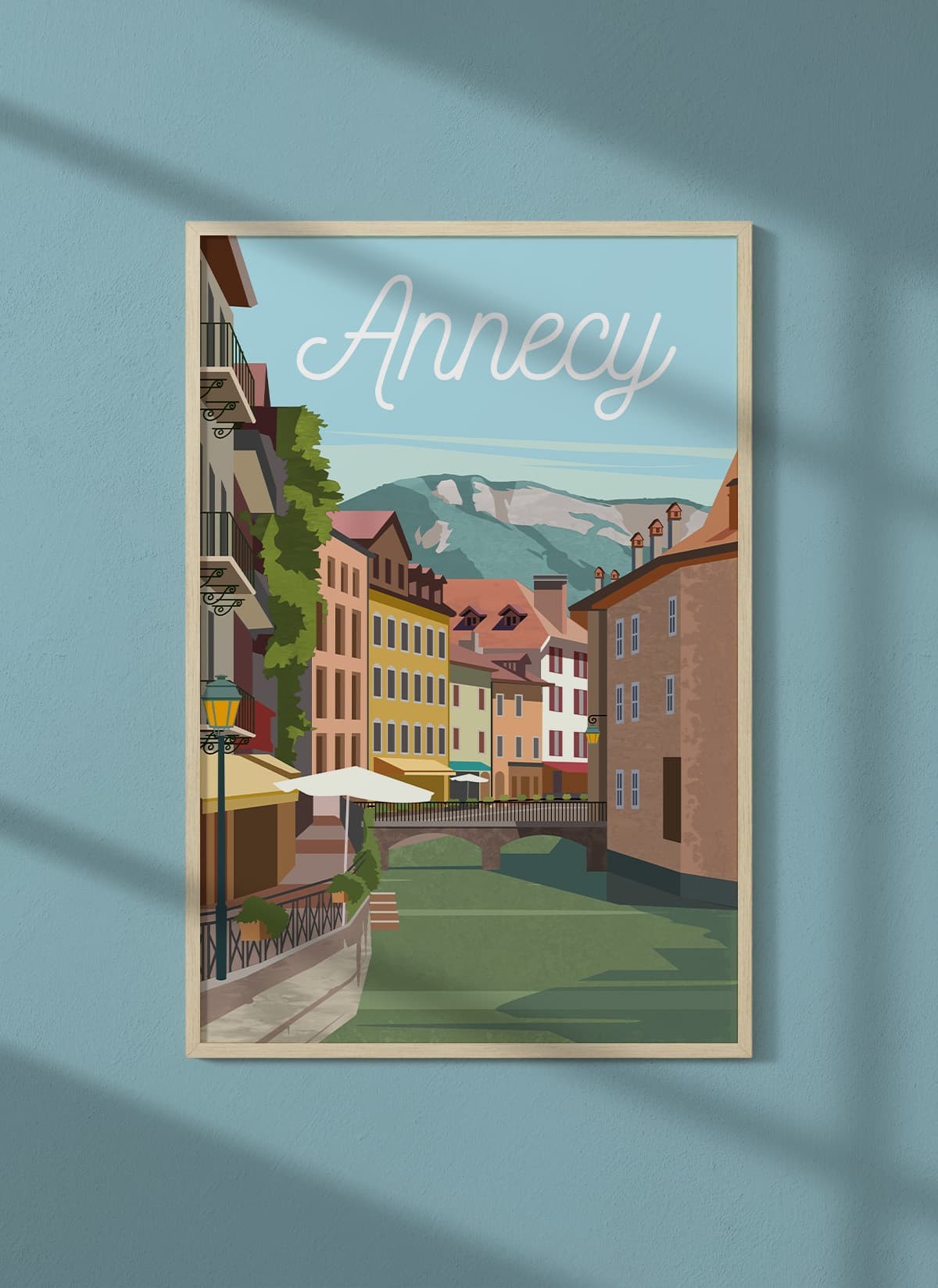 Affiche ville Annecy 2