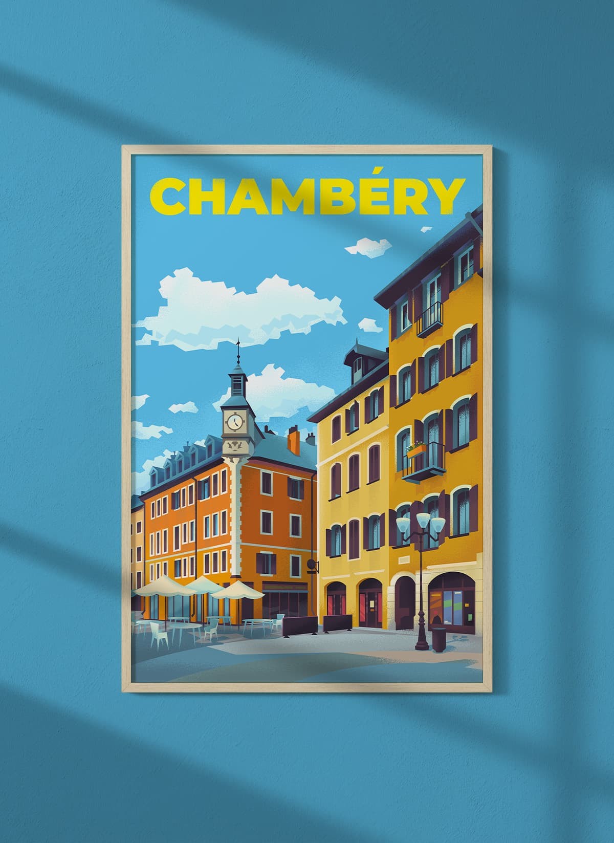 Affiche ville Chambéry 2
