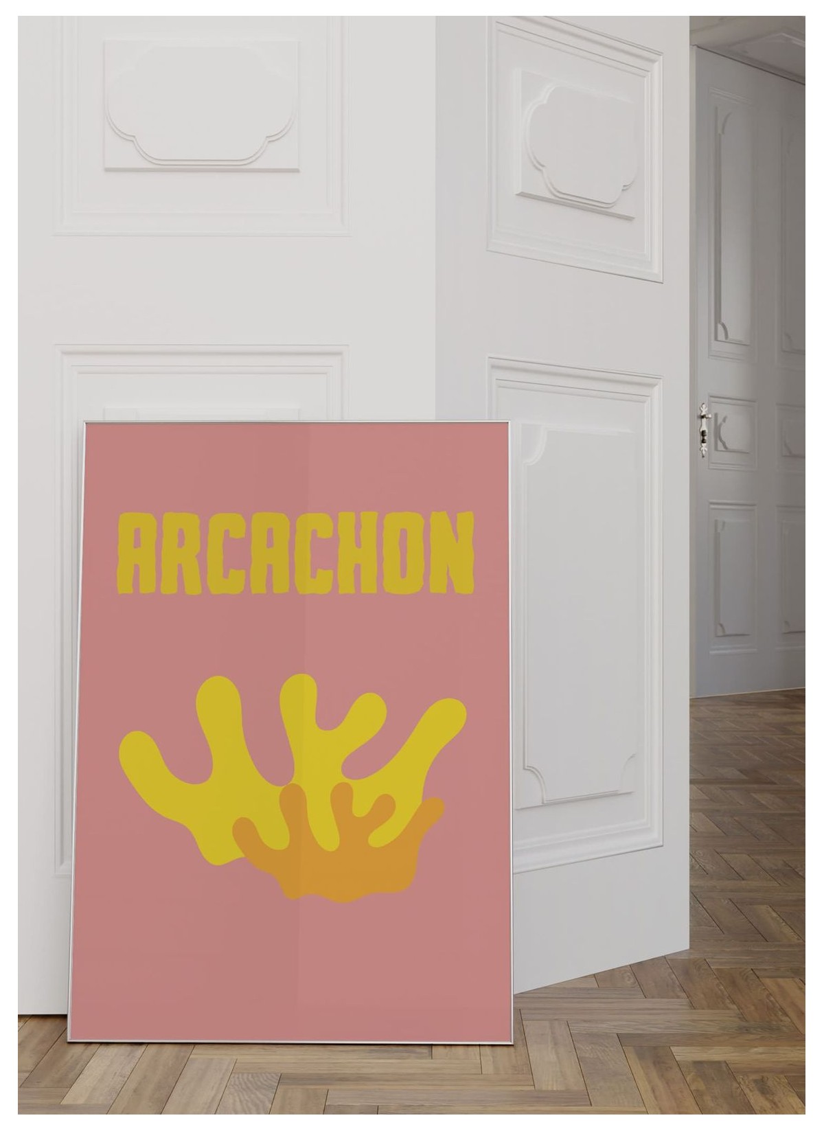 Affiche ville Minimaliste Arcachon 2