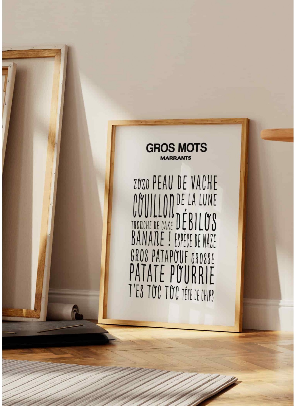 Affiche Gros Mots Marrants | L’Afficherie