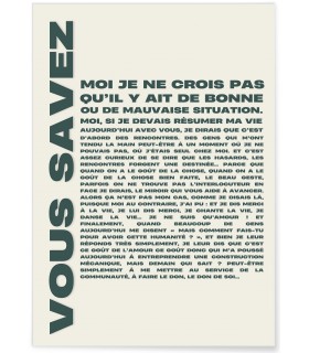 Affiche "Vous savez... 2"