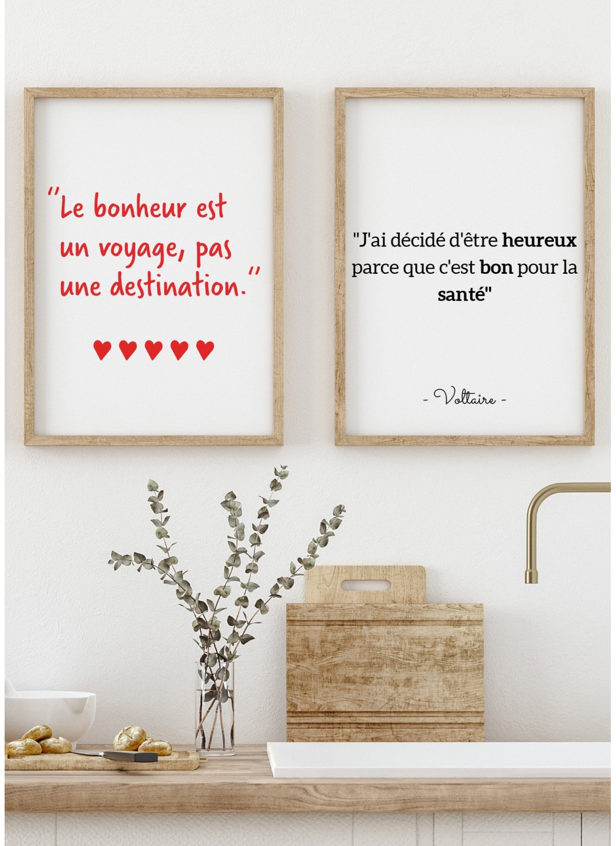 Affiche Le bonheur est un voyage