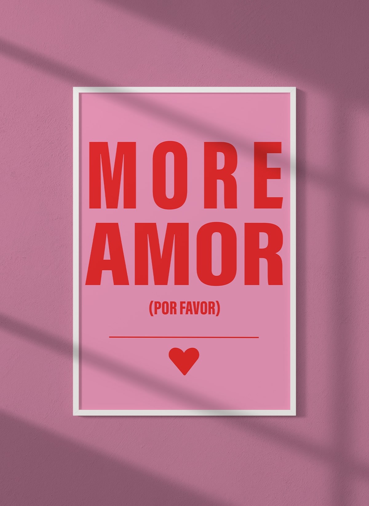 Affiche More Amor