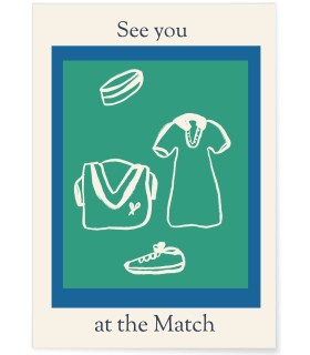 Affiche Tennis Lifestyle : See You at the Match