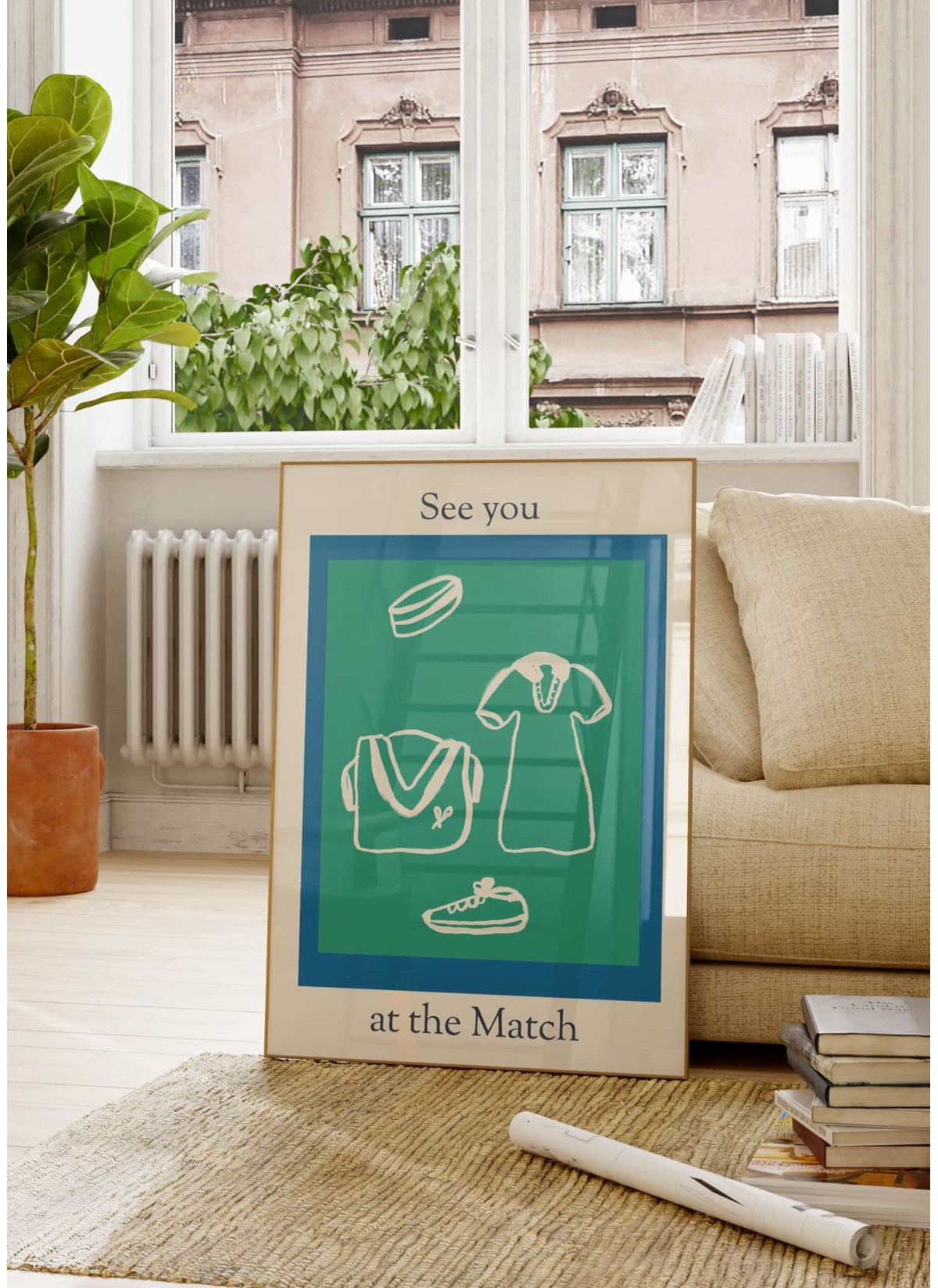 Affiche Tennis Lifestyle : See You at the Match