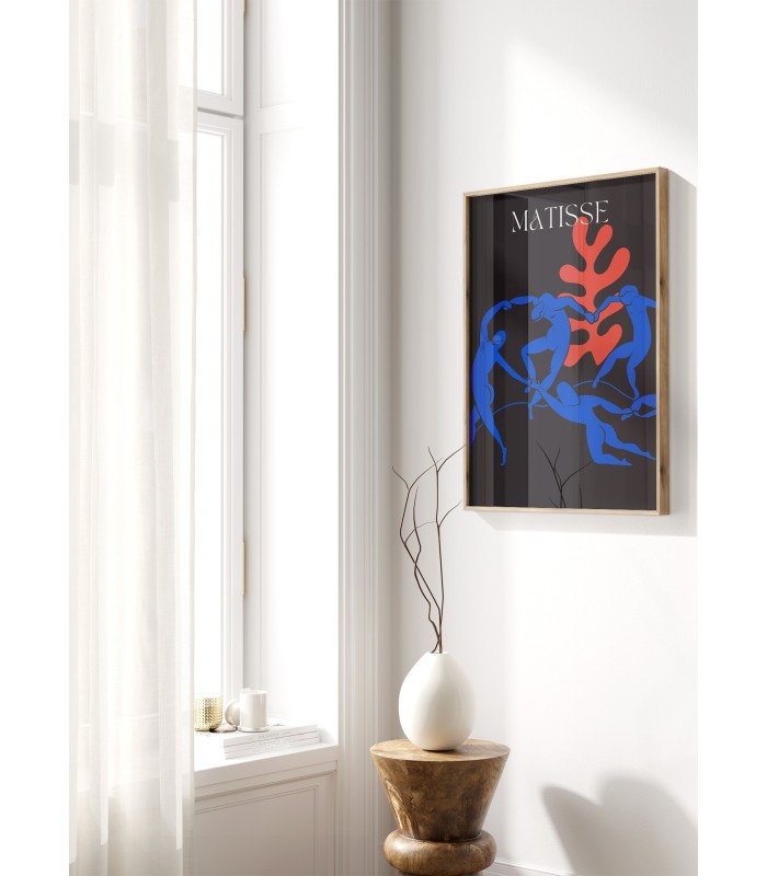 Affiche Matisse "La Danse" – Art moderne et minimaliste